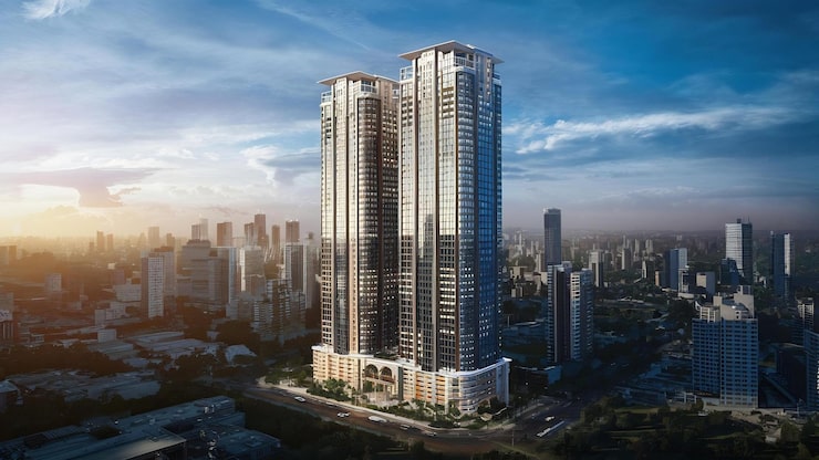 New commercial shops and offices in Bapunagar, Ahmedabad, artist impression