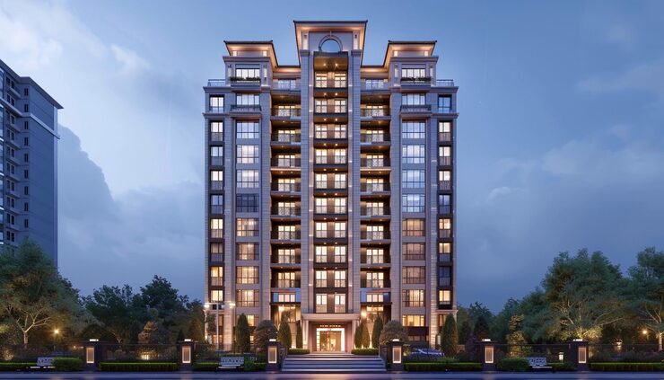 New projects under 1 crore in Bapunagar, Ahmedabad, artist impression