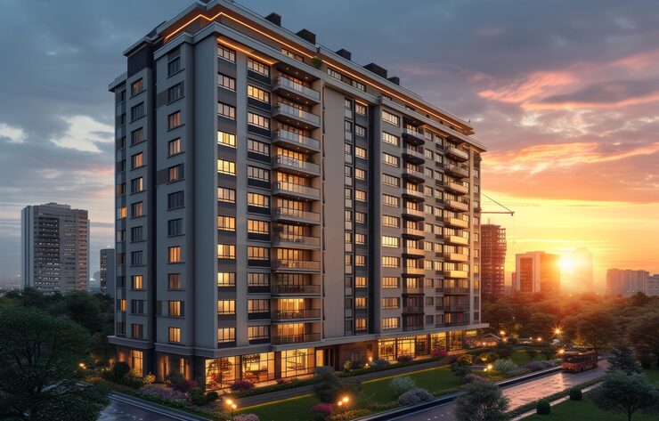 New 2 BHK apartments in Bapunagar, artist impression
