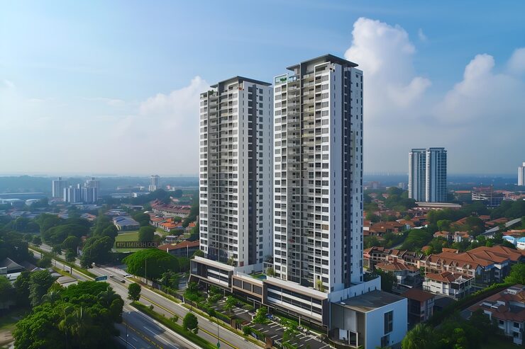 New launch flats in Bapunagar, Ahmedabad, artist impression