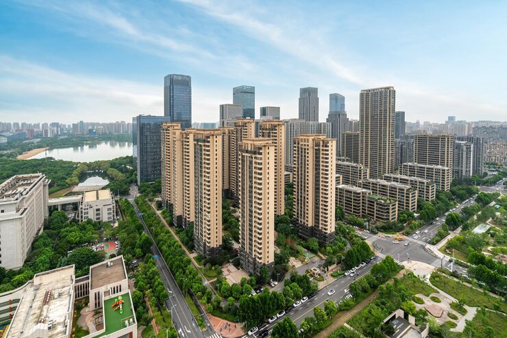 New shops and offices in Bapunagar, artist impression