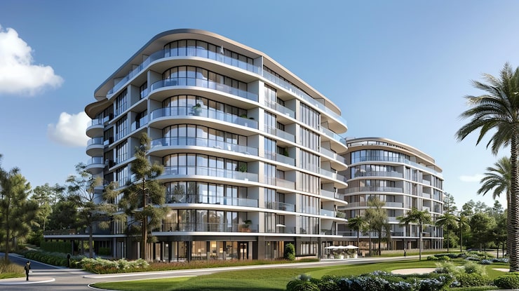 New office spaces in Bapunagar, artist impression