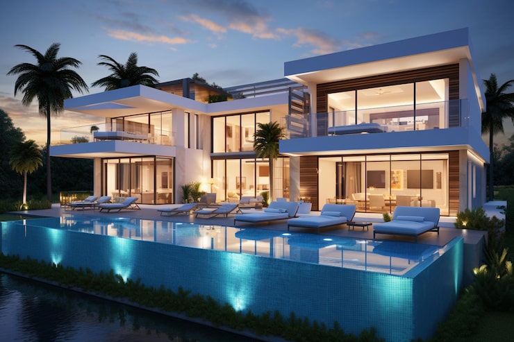 Villas and row houses in Bapunagar, artist impression
