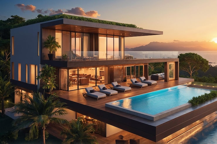 New luxury villas for sale in Bapunagar, Ahmedabad, artist impression